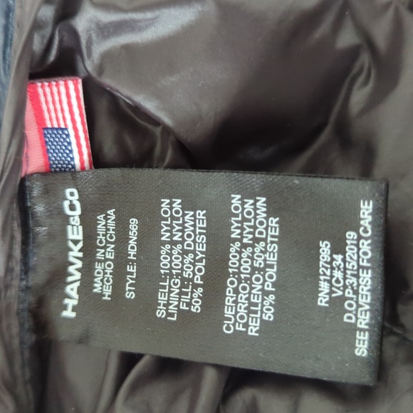 Hawke&Co blue vest Medium - Picture 6 of 8